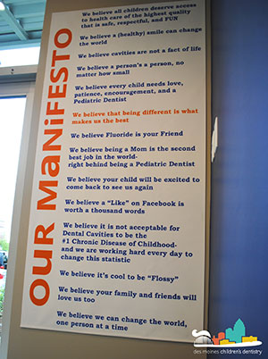Manifesto 2 - Pediatric Dentist in West Des Moines, IA
