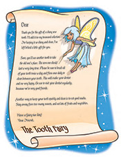 Tooth Fairy Letter - Pediatric Dentist in West Des Moines, IA
